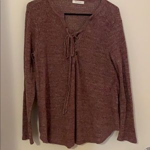 Plum sweater